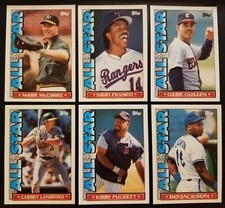 1990 Topps TV All Stars Glossy Team Set *Pick Your Player* 10+ Items Ship FREE!