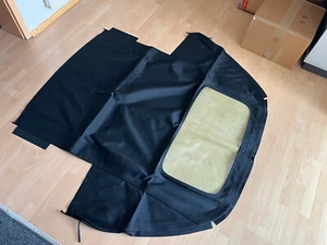 NEU Porsche 911 993 Cabrio TWILLFAST Verdeck SCHWARZ Softtop Folding Top BLACK - Picture 1 of 21