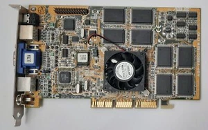 Karta graficzna ASUS AGP-V3800 Ultra/Deluxe AGP (32 MB, TNT2 Ultra, retro, 1999) - Zdjęcie 1 z 4