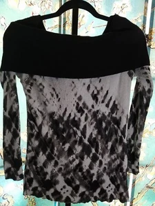 NWT Rock & Republic Long Sleeve Top, Size Medium, Retail $58.00 - Picture 1 of 2