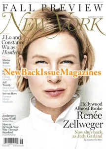 New York 9/19,Renee Zellweger,Jennifer Lopez,Fall Preview,September 2019,NEW - Imagen 1 de 1