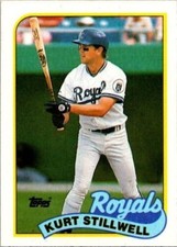 1989 Topps  #596  Kurt Stillwell   Shortstop   Kansas City Royals  FREE shipping