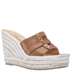 Nina Daybreak Electra Saddle Wedge Sandals. Sz 9.5. NIB! - Bild 1 von 14