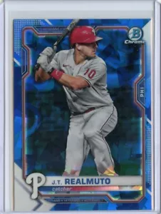 2021 Bowman Chrome Sapphire #18 J.T. Realmuto - Bild 1 von 1