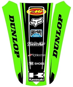 Calcomanía guardabarros trasero para Kawasaki KX125 KX250 KX 125 250 1992-1993 pegatina gráfica - Imagen 1 de 1
