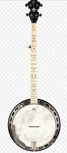 BANJO, 5 STRING, ORT-OBJE400-TCO, CHARCOAL, PICKUP BUILT-IN, 20% OFF! - Picture 1 of 4