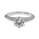 Tiffany & Co. Solitaire Diamant Verlobungsring in Platin F VS2 0,93 CTW
