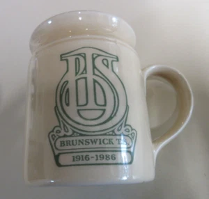Brunswick Technical School - Billy Mug - 70th Anniversary - Name and Logo - 1986 - Picture 1 of 11