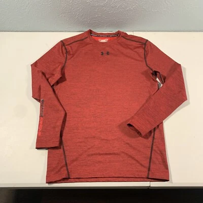 Camisa ajustada Under Armour Cold Gear manga larga cuello redondo talla L para hombre Foto 1 de 4