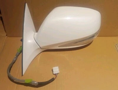 Espejo de puerta izquierdo Lexus GS350 GS450h 2008-10 blanco opalino perla conductor 15 cables Foto 1 de 4