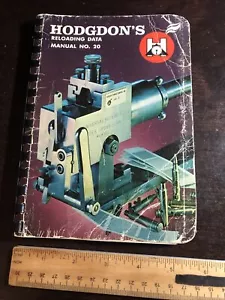 Hodgdon reloading data manual number 20 - Picture 1 of 12