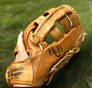 Guante de softbol 12" Louisville Slugger Stopper HBG80 DIESTRO cuero C0828. OSR - Imagen 1 de 13