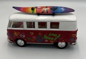 Vintage 1962 Volkswagen Classic Bus KT 5060 1:32 Scale Kinsmart Model Car - Picture 1 of 13