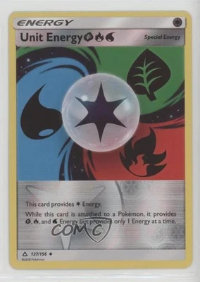 Unit Energy GFW Reverse Foil Pokémon Sun & Moon Ultra Prism #137 - Image 1 of 2