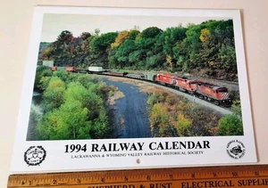 Lackawanna & Wyoming Valley Chapter NRHS - 1994 Calendar Northeast Pennsylvania - Picture 1 of 10
