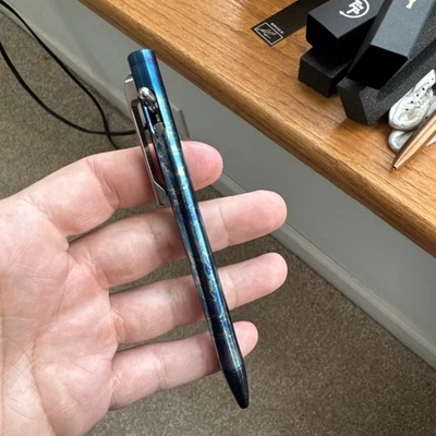 Tactile Turn Smooth Nebula Titanium Slim Switch Pen - Short - Image 1 of 4