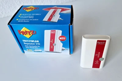 AVM WLAN Repeater 310 FRITZ!WLAN 310 FritzBox Speedport WLAN Verstärker Extender - Bild 1 von 4