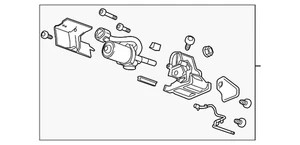 Genuine GM Driver Side Assist Step Motor 84452642 - Picture 1 of 6