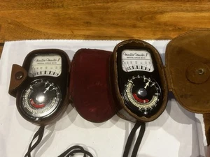 Lot of 2 x Vintage Weston Master II Universal Exposure Meters - Picture 1 of 6