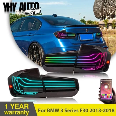RGB LED Tail Light For 2013-2018 BMW 3-Series F30 320i 328i 330e 330i 335i 325i - Image 1 of 4