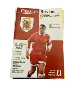 GRESLEY ROVERS V ALTRINCHAM - FA TROPHY RD 1 - 18/1/1997 - Imagen 1 de 1