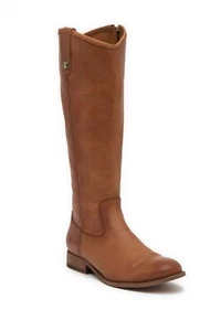 $378.00 FRYE Melissa Button Leather COG Women Boots Shoes 7 - Picture 1 of 12