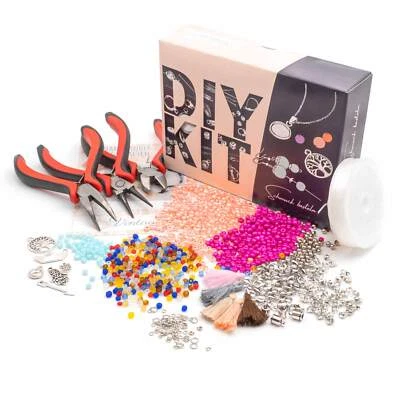 Perlen Armband Set zum DIY Schmuck machen von Vintageparts, über 1000 Teile - Bild 1 von 4