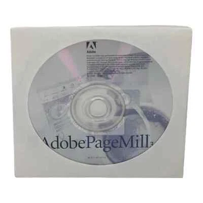 Adobe PageMill 3.0 Macintosh Website Editor Vintage Software Disk Only Pre-owned - Image 1 of 4