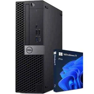 DELL OPTIPLEX 7070 CORE i7 8700 6 CORE 16GB 256GB SSD 2TB HDD, WIN 11 DESKTOP PC - Picture 1 of 1