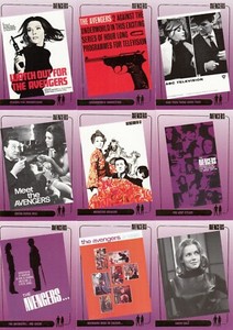 AVENGERS DEFINITIVE SERIES 1 2003 STRICTLY INK GOLD FOIL INSERT CARD SET F1-F12
