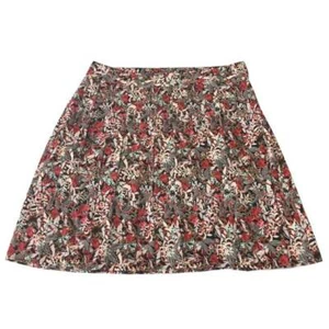 Falda CJ Banks Talla 24W Abstracta Estampado Floral Completamente Forrada Plus Nueva con Etiquetas - Imagen 1 de 6