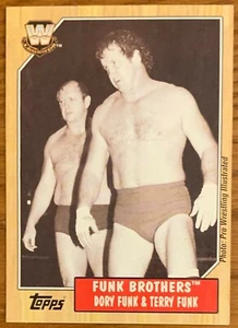 FUNK BROTHERS, '07 TOPPS WWE HERITAGE CARD IN EXCELLENT CONDITION ! AMAZING ! - Picture 1 of 1