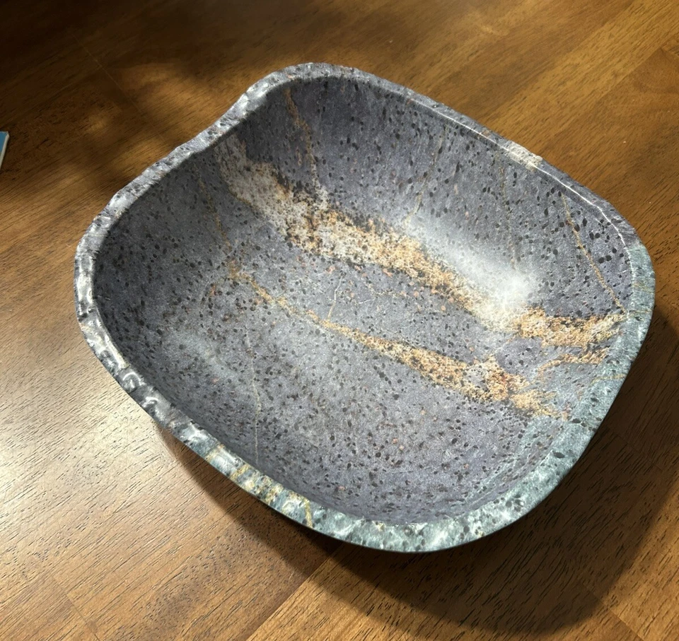 Steelite Quarry Collection Cuenco de Melamina Creations Forma Libre Gris 64oz 7192TM300 Foto 1 de 4