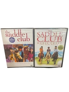 The Saddle Club DVDs (2) - The Mane Event & Horse Crazy NEW! Factory sealed - Picture 1 of 2