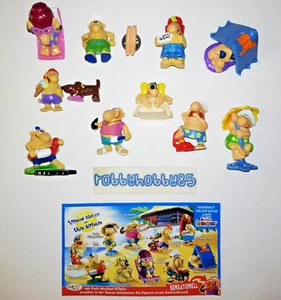 STRANGE NOSES COMPLETE SET OF 10 WITH ALL PAPERS KINDER SURPRISE EGG TOYS 2007 - Picture 1 of 1