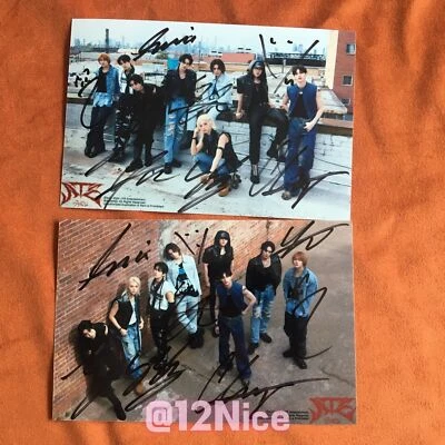 Stray Kids SKZ Group Photo ATE Autographed Signed KPOP Collection 4*6 2024 #Nice - Image 1 of 4
