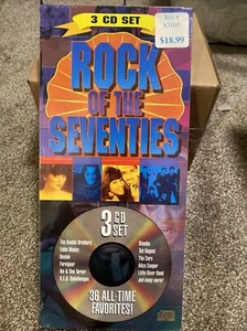 3 Disc Set Rock of the Seventies 36 All-Time Favorites CD— Original Packaging - Picture 1 of 2