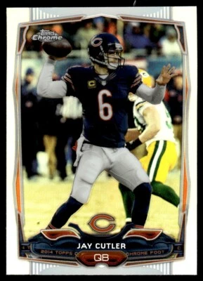 2014 Topps Chrome Refractor Jay Cutler #58 - Image 1 of 2