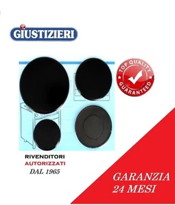 PIATTELLI CAPPELLOTTI PER PIANO DI COTTURA ARISTON FRANKE INDESIT E VARI MARCHI - Foto 1 di 1