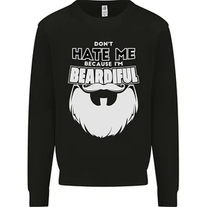 Beardiful Funny Beard Mens Sweatshirt Jumper - Picture 1 of 27