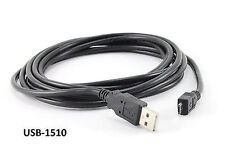 10ft USB 2.0 A-Type Male to Micro-B Male Cable, CablesOnline USB-1510