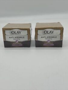 2 x Olay Anti-Wrinkle Pro Vital Anti-Ageing Night Moisturiser, 50 ml | Fast&Free