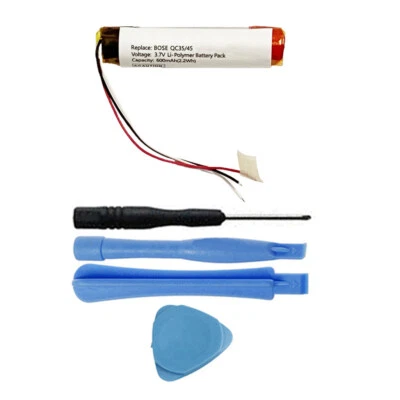 Bose QuietComfort 35 45 QC35 QC35 II QC45 Headphones Battery AHB110520CPS 600mAh