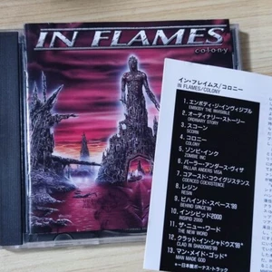 In Flames –Colony JAPAN CD(1999,TFCK-87185) +2 BONUS The Halo Effect Death Metal - Picture 1 of 7