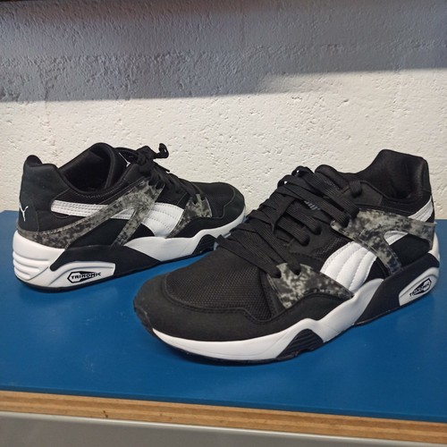 Puma Blaze Trinomic Black Marble 44 5 Running Gel Prm Fitness Mb Og Rétro Off X