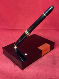 Rare Montblanc 4810 Fountain Pen With 14k Gold Tip And Grand Stand- Vintage - Picture 1 of 19
