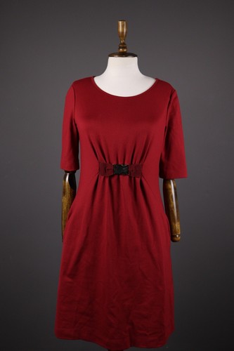 Abito da cocktail Love Moschino con cintura A Line taglia I 42 USA 6