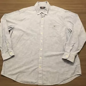 Vineyard Vines Slim Fit Tucker Mens XXL Button Front Collared L/S Shirt 2XL - Foto 1 di 7