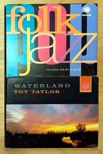 Tot Taylor 2 UK CD Lot: Pop Folk Jazz + Waterland Tweed Records Instrumental - Imagen 1 de 4