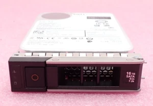 2xNEW Dell 16TB 7.2K SATA 6G 512e 3.5" Hard Drive HDD 39XRY + 14/15/16thGenCaddy - Bild 1 von 8